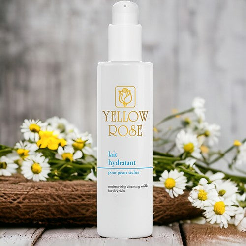 Die Yellow Rose <strong>GESICHTSREINIGUNGSMILCH</strong> ist eine feuchtigkeitsspendende Reinigungsmilch, speziell entwickelt für trockene und empfindliche Haut.
