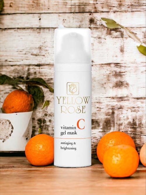 Die Yellow Rose VITAMIN-C-MASKE in Gelform wurde speziell für eine sofortige aufhellende und feuchtigkeitsspendende Wirkung entwickelt.
