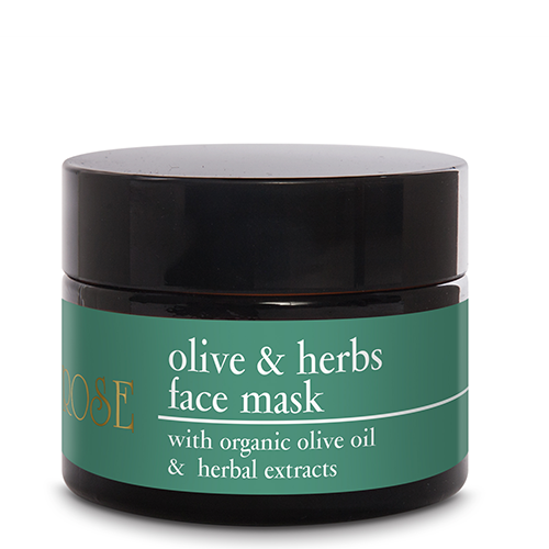 Reichhaltige, feuchtigkeitsspendende und verjüngende Creme-Gesichtsmaske mit nativem Bio-Olivenöl, 50ml